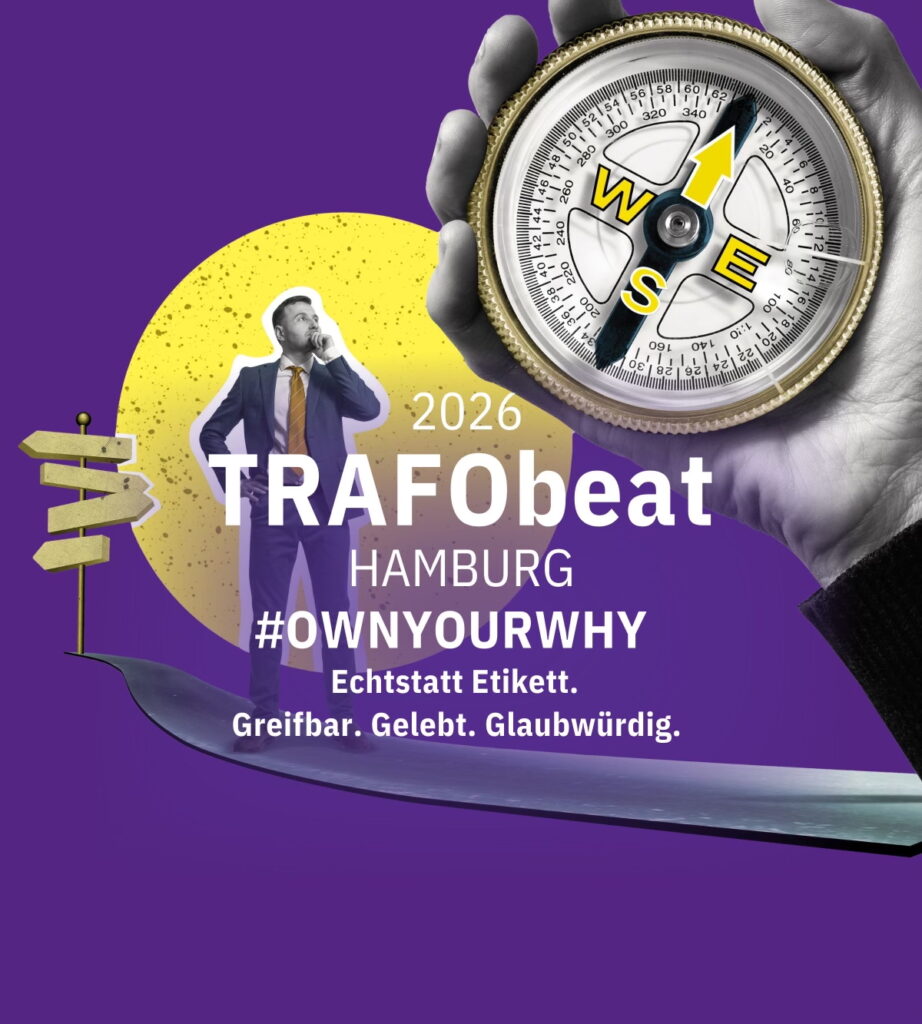 Mann - Wegweiser - Kompass